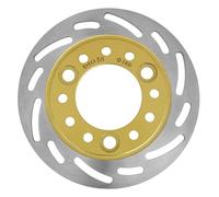 cyclingcolors Disco de freno para motocicleta, scooter y ciclomotor compatible con sym mi o delantero Diámetro exterior 160 mm, diámetro interior 58 mm, 3 orificios