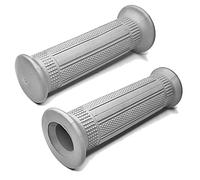cyclingcolors Empuñaduras universale manillar moto 22mm (7/8") 24mm (1") puños caucho Antideslizante scooter ciclomotor (gris)