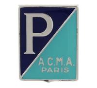 cyclingcolors Escudo Delantero Compatible con Piaggio Vespa ACMA 125-150 (54-56) Logo Escudo carrocería restauración Scooter