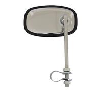 cyclingcolors ESPEJO MANILLAR SOLEX 115x70MM ACERO CROMO UNIVERSAL RETRO RETROVISORES CICLOMOTOR