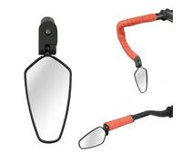 cyclingcolors Espejo retrovisor universal bicicleta carretera urbanas fixie MTB montaña 110x60mm ajustable 360°