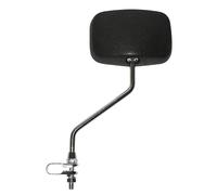 cyclingcolors Espejo retrovisor universal bicicleta carretera urbanas fixie MTB montaña Rectángulo negro izquierdo o derecho de 110 x 80 mm, potencia de 190 mm, fijación de collar ajustable de 22,2 mm