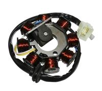 cyclingcolors Estator bobina de encendido del motor de motocicleta scooter ciclomotor compatible con peugeot 50 vivacity kisbee sym orbit 8 polo 3 fils