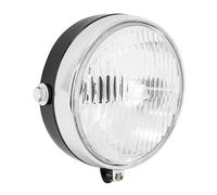 cyclingcolors Faro delantero para scooter, motocicleta y ciclomotor compatible con Peugeot 103 MBK 51 88 150 mm negro