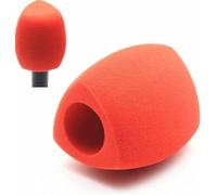cyclingcolors Filtro antipop microfono triángulo Micro Espuma antiviento, Rojo