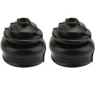 cyclingcolors Fuelle de goma para palanca de cambios negro coche tractor pomos, 60mm (Paquete de 2)