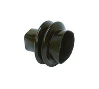 cyclingcolors Fuelle Protector de Goma para Barra de Empuje de Cabezal de Enganche de Remolque, Tapa Antipolvo para Coche, Tractor, 55 x 70 mm