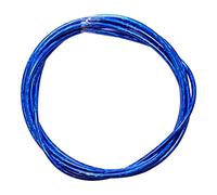 cyclingcolors Funda Cable Freno Bici Plástico con Acero Laminado Ciclismo Bicicleta Carretera MTB Mountain Bike Reparación 3 metros, Azul Láser