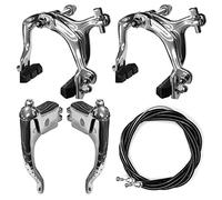 cyclingcolors Herradura puente de freno bicicleta zapata delantera trasera manillar funda cavo