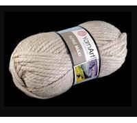 cyclingcolors Hilo acrílico para tejer, ovillo de lana para tejer suéter, chaleco, calcetín, bufanda, gorro, crochet, 250 g, largo 105 m, color crudo