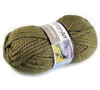 cyclingcolors Hilo de tejer acrílico, ovillo de lana para tejer suéter, chaleco, calcetín, bufanda, gorro, crochet, 250 g, largo 105 m, verde