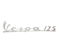 cyclingcolors Insignia de Escudo Delantero Compatible con Piaggio Vespa 125cc Logo Escudo carrocería restauración Scooter Referencia Original 073488