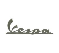 cyclingcolors Insignia de Escudo Delantero Compatible con Piaggio Vespa Logo Escudo carrocería restauración Scooter Referencia Original 672060
