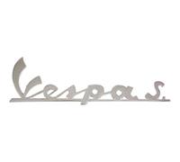 cyclingcolors Insignia de Escudo Delantero Compatible con Piaggio Vespa S Logo Escudo carrocería restauración Scooter Referencia Original 090556