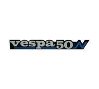 cyclingcolors Insignia de Panel Lateral Compatible con Piaggio Vespa 50 N Logo Escudo carrocería restauración Scooter Referencia Original 256452