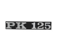 cyclingcolors Insignia de Panel Lateral Compatible con Piaggio Vespa PK 125cc Logo Escudo carrocería restauración Scooter Referencia Original 195634
