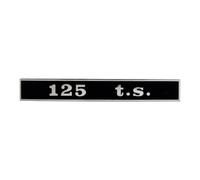 cyclingcolors Insignia Trasera Compatible con Piaggio Vespa 125cc Logo Escudo carrocería restauración Scooter referencias Originales 156202 020484