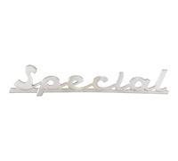 cyclingcolors Insignia Trasera Compatible con Piaggio Vespa Special Logo Escudo carrocería restauración Scooter Referencia Original 126072