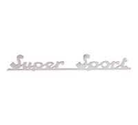 cyclingcolors Insignia Trasera Compatible con Piaggio Vespa Super Sport Logo Escudo carrocería restauración Scooter Referencia Original 100042