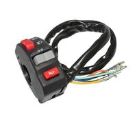 cyclingcolors Interruptor manillar de motocicleta scooter ciclomotor compatible con off road universel izquierda