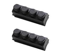 Cyclingcolors - Juego de 2 Almohadillas de Freno Delanteras compatibles con Adaptable SOLEX Goma Desnuda 40 mm, Tipo 3800 2200 5000