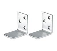 Cyclingcolors - Juego de 2 soportes para cama de acero, soporte para escuadra, marco de refuerzo, somier