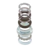 cyclingcolors Juego de dirección rodamiento de bolas para motocicleta, scooter y ciclomotor compatible con piaggio 125 250 400 mp3 500 gilera 500 fuoco
