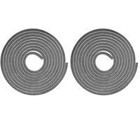 cyclingcolors junta de cepillo para puertas non autoadhesivo gris mosquitera anti polvo ventana armario, 4,8mm x 4mm x 3m (Paquete de 2)