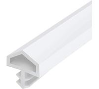 cyclingcolors Junta de Goma para puertas e ventanas blanco 5mm x 10mm Perfil de estanqueidad tira de Sellado Burletes Aislante Acústico (longitud 5m)