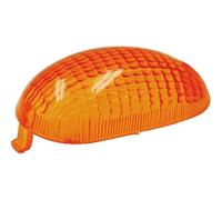 cyclingcolors Lente de intermitente delantero derecho naranja, protección de faro de plástico para motocicleta, scooter y ciclomotor, compatible con Piaggio Zip
