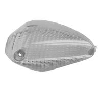 cyclingcolors Lente de intermitente delantero derecho, protección de faros, plástico, para motocicleta, scooter, ciclomotor, compatible con Piaggio NRG