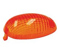cyclingcolors Lente de intermitente delantero izquierdo naranja, protección de faro de plástico para motocicleta, scooter, ciclomotor, compatible con Piaggio Zip, NRG, Gilera Typhoon