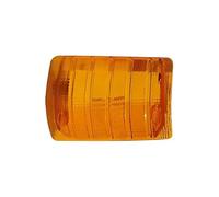 cyclingcolors Lente de intermitente delantero izquierdo naranja, protección de faro de plástico para motocicleta, scooter y ciclomotor, compatible con Piaggio Ape