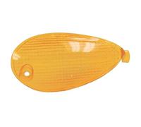 cyclingcolors Lente de intermitente trasero derecho naranja, protección de faro de plástico para motocicleta, scooter y ciclomotor, compatible con Piaggio Liberty