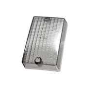 cyclingcolors Lente intermitente trasero izquierdo protección faro plástico motocicleta scooter ciclomotor compatible con Piaggio Vespa PK 50 125s