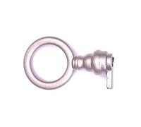 cyclingcolors Llave bocallave para muebles cajón armario decorativa cerradura universal (cabeza de llave redonda-niquelado)