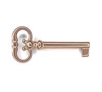cyclingcolors Llave para muebles cajón armario decorativa 68 mm Art deco cerradura Latón oro