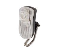 cyclingcolors Luz Delantera de Bicicleta, 1 LED, Montaje en Horquilla, Negra