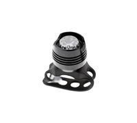 cyclingcolors Luz Delantera de Bicicleta, 1x LED, Alta Potencia, Cuerpo de Aluminio, Montaje en Manillar