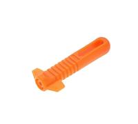 cyclingcolors Mango universal para lima de afilado de motosierras y cuchillas de desbrozadoras., naranja