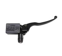 cyclingcolors Palanca de cilindro maestro de freno para motocicleta, scooter, ciclomotor, compatible con Kymco Agility, derecha, color negro