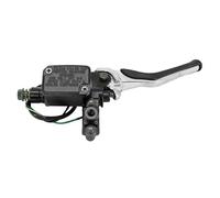 cyclingcolors Palanca del cilindro maestro de freno para motocicleta, scooter, ciclomotor, compatible con Yamaha Aerox MBK Nitro, color negro, derecha