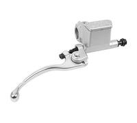 cyclingcolors Palanca del cilindro maestro de freno para motocicleta, scooter, ciclomotor, compatible con Rieju RR, MRX, SMX, MRT, delantera derecha, color plata