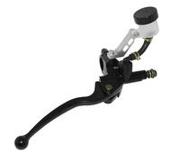 cyclingcolors Palanca del cilindro maestro de freno para motocicleta, scooter, ciclomotor, universal, delantera derecha, negra