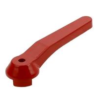 cyclingcolors Palanca Manija Hierro Válvula de bola rojo aluminium 1/2"