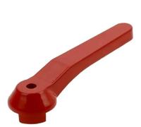 cyclingcolors Palanca Manija Hierro Válvula de bola rojo aluminium 1/4" - 3/8"