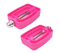 cyclingcolors par de pedales bicicleta niño niña 60x80mm 9/16" nylon antideslizante bambino, Rosa