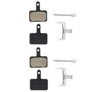 cyclingcolors Pastillas de Freno Scooter Compatible con BRIGMTON DUALTRON JOYOR KAABO KUGOO OVEX SKATEFLASH TNE VSETT Zero Material orgánico Resina frenado silencioso y Progresivo, 2 Pares