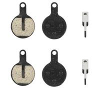 cyclingcolors Pastillas de Freno Scooter Compatible con CT009-R BRIGMTON DUALTRON JOYOR KAABO KUGOO OVEX SKATEFLASH VSETT 22 mm Material orgánico Resina frenado silencioso y Progresivo, 2 Pares