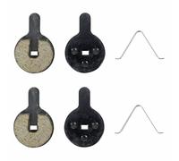 cyclingcolors Pastillas de Freno Scooter Compatible con NINEBOT G2 Pro diámetro 22 mm Material orgánico Resina frenado Confortable silencioso y Progresivo, 2 Pares